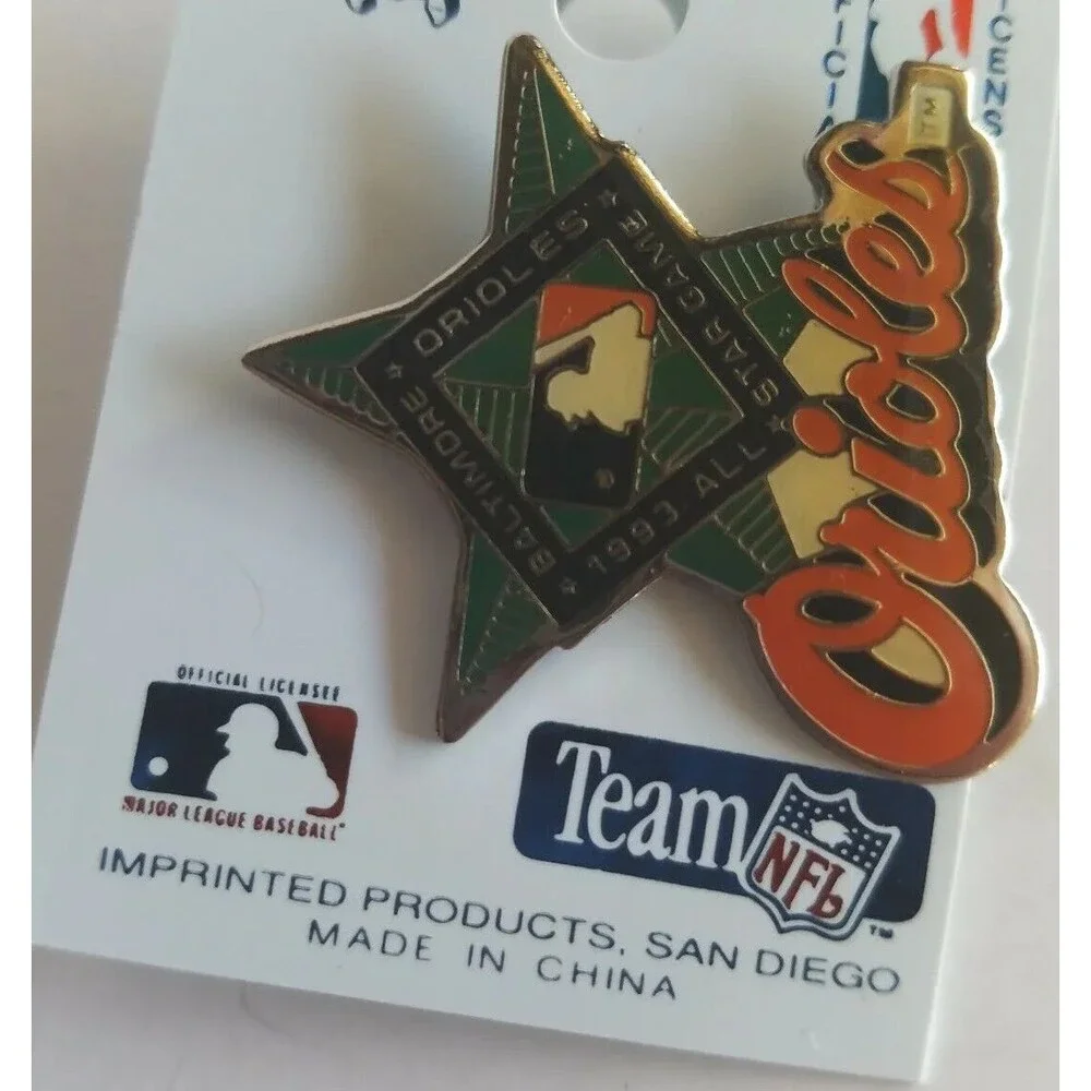 1993 MLB All Star Game Baltimore Orioles Pin official licensed NWT